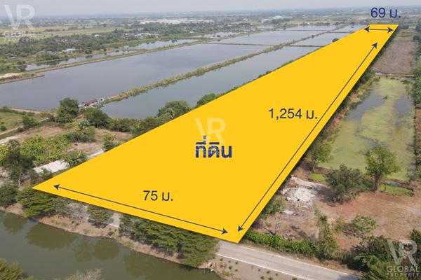 ขายที่ดินแปลงสวย รังสิต คลองหก รวม 58-1-33 ไร่ เดินทางง่ายสะดวกสบาย ติดถนนสาธารณะอ